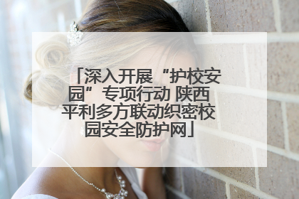 深入开展“护校安园”专项行动 陕西平利多方联动织密校园安全防护网